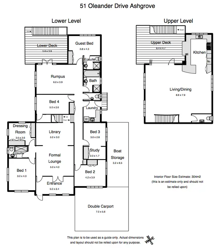Floorplan of Homely house listing, 51 Oleander Dr, Ashgrove QLD