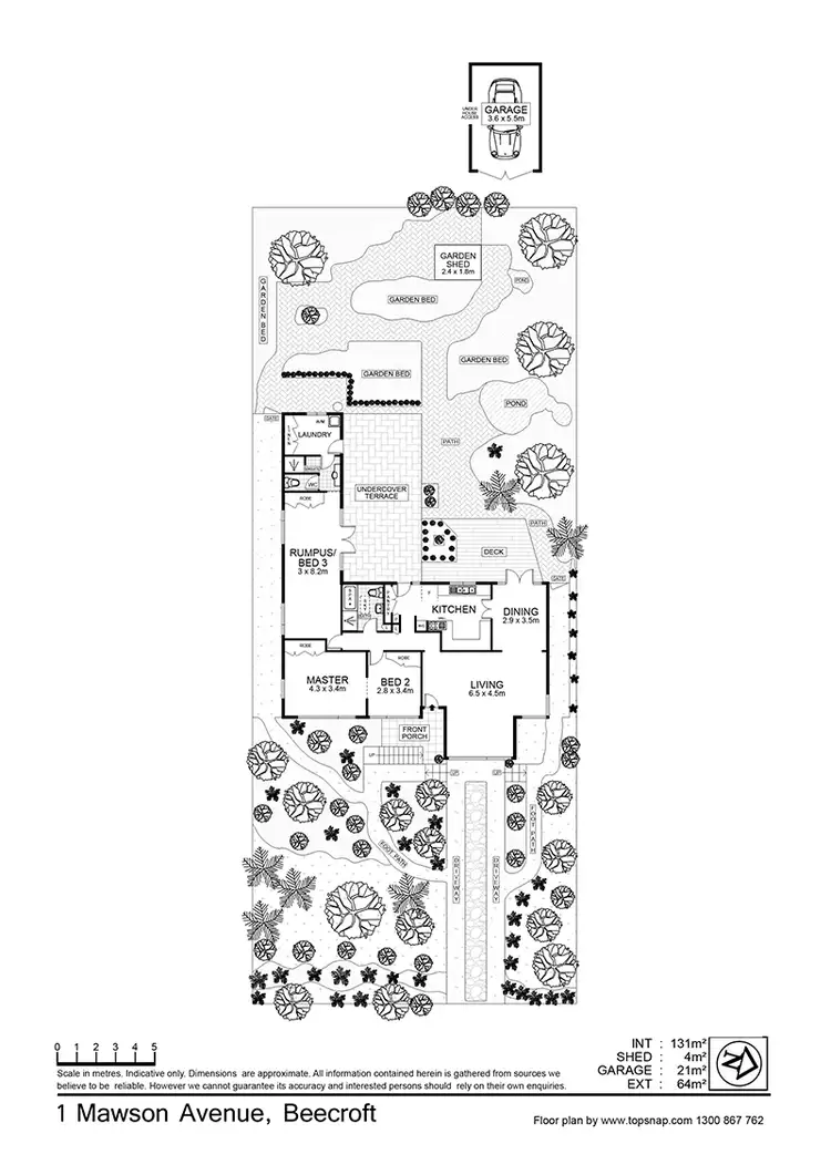 Floorplan of Homely house listing, 1 Mawson Ave, Beecroft NSW