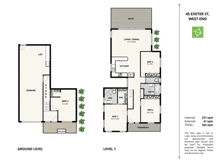 Floorplan of Homely house listing, 45 Exeter St, West End QLD