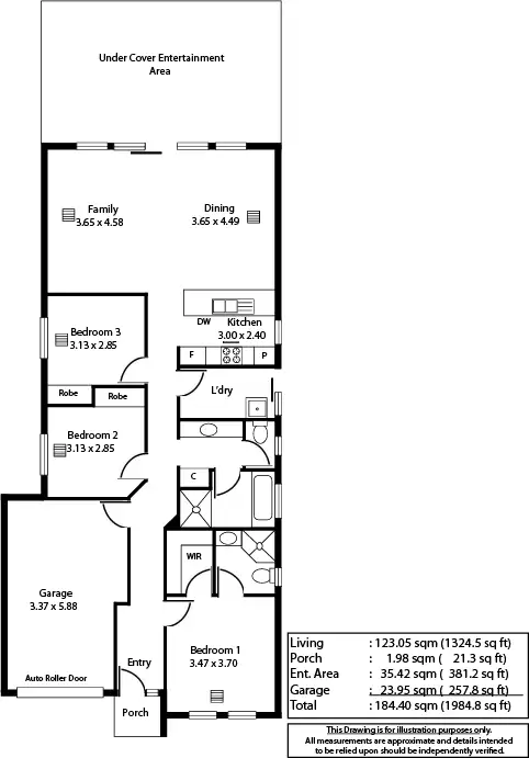 Floorplan of Homely house listing, 6B Second Ave, Woodville Gardens SA
