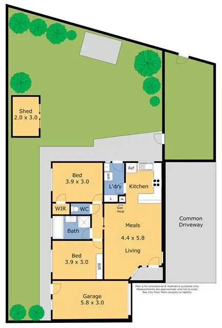 Floorplan of Homely unit listing, 5/107 Torquay Rd, Grovedale VIC