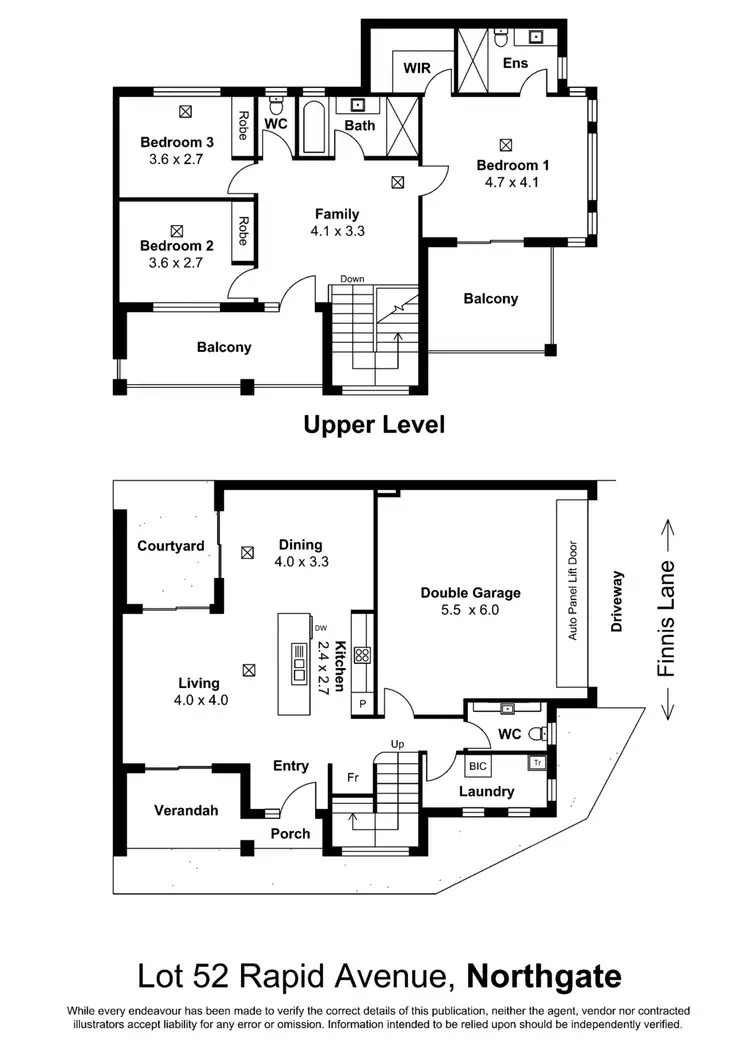 Floorplan of Homely house listing, 1a Rapid Ave, Northgate SA