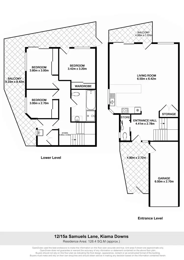 Floorplan of Homely other listing, 15A Samuels Lane, Kiama Downs NSW
