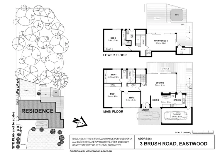 Floorplan of Homely house listing, 3 Brush Rd, Eastwood NSW