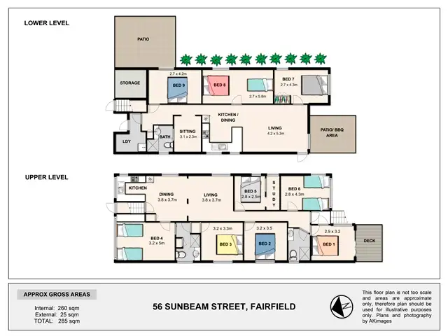 Floorplan of Homely house listing, 56 Sunbeam St, Fairfield QLD