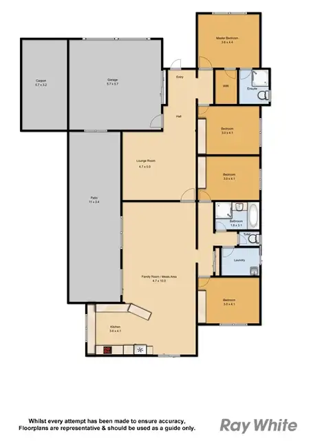 Floorplan of Homely house listing, 12 Brisbane Rd, Warner QLD