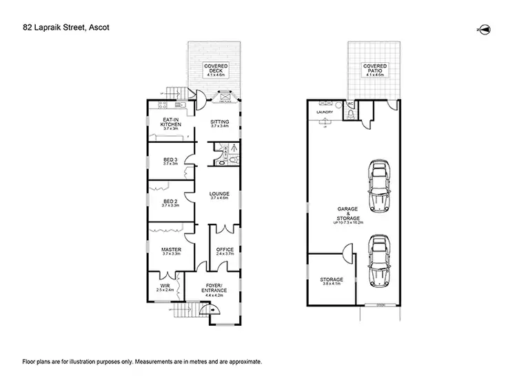 Floorplan of Homely house listing, 82 Lapraik St, Ascot QLD