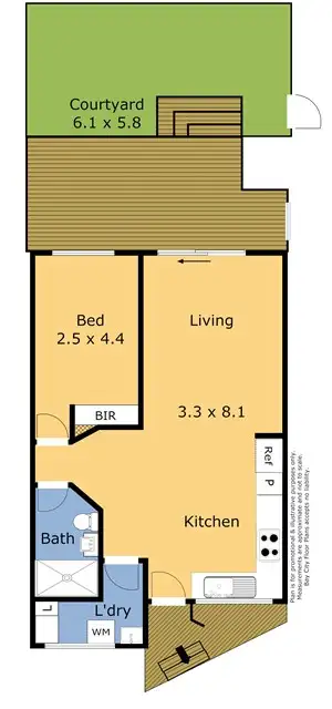 Floorplan of Homely house listing, 3/33 Settlement Rd, Belmont VIC