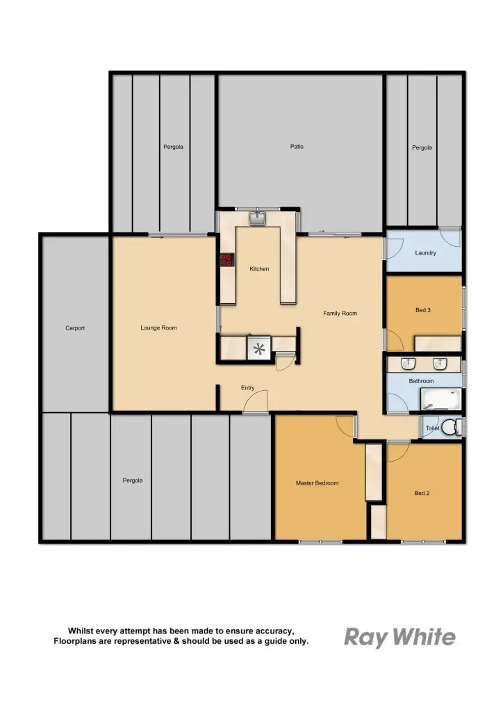 Floorplan of Homely house listing, 5 Flamingo Dr, Albany Creek QLD