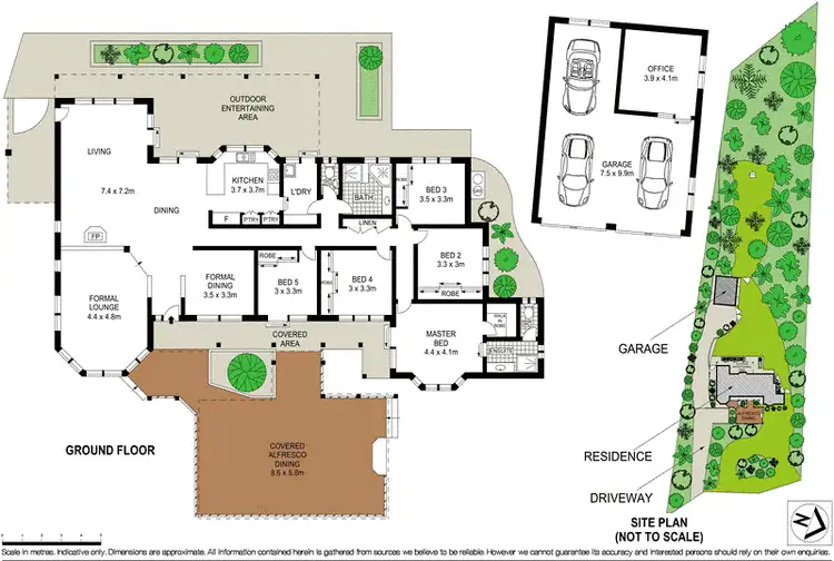 Floorplan of Homely house listing, 10 Ashwood Ct, Samford Valley QLD