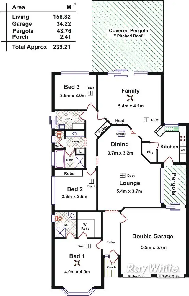 Floorplan of Homely house listing, 7 Melaleuca Pl, Golden Grove SA