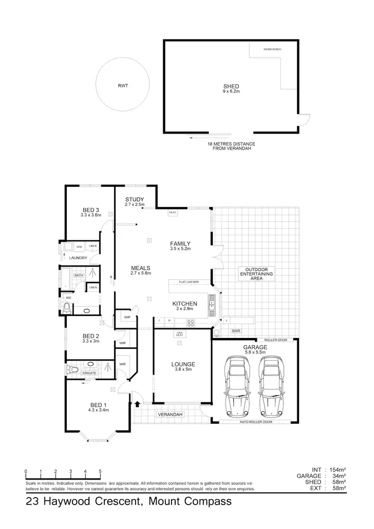Floorplan of Homely house listing, 23 Haywood Ct, Mount Compass SA