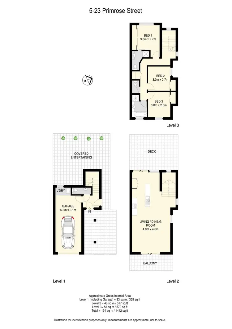 Floorplan of Homely house listing, 5/23 Primrose St, Sherwood QLD