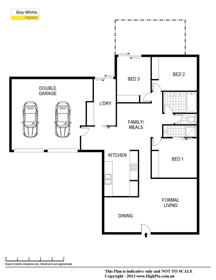 Floorplan of Homely house listing, 21 Evodia St, Algester QLD