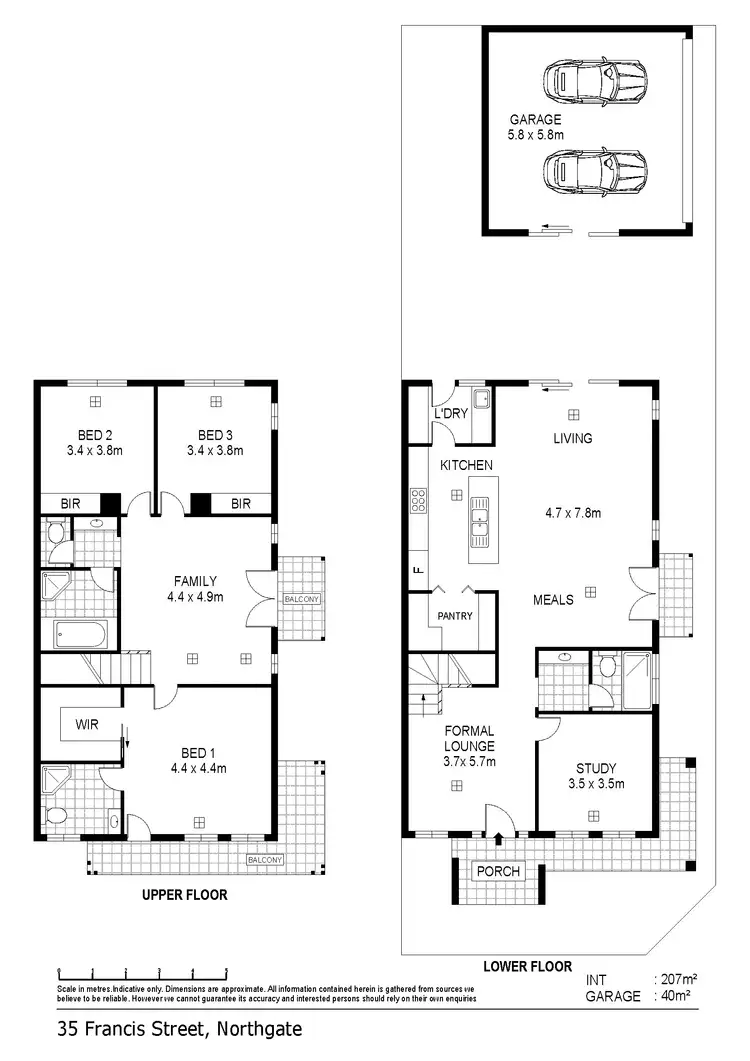 Floorplan of Homely house listing, 35 Francis St, Northgate SA