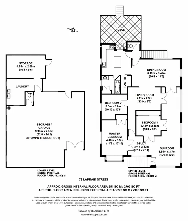 Floorplan of Homely house listing, 78 Lapraik St, Ascot QLD