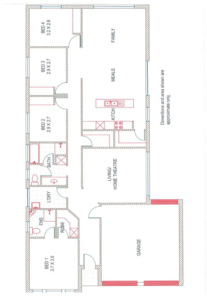Floorplan of Homely house listing, 20 Norfolk St, Craigmore SA