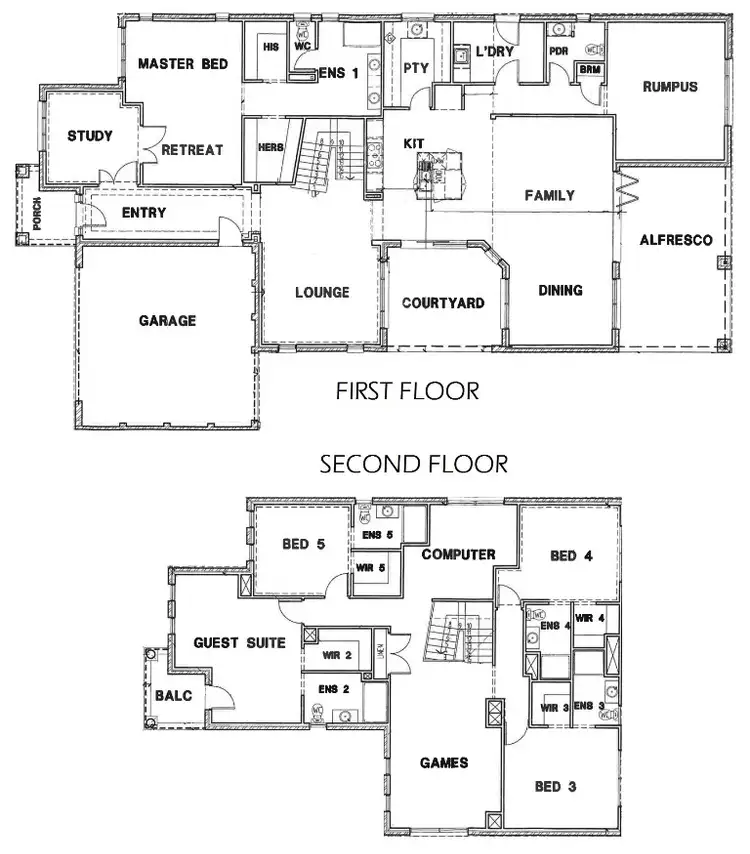 Floorplan of Homely house listing, 45 Baltimore Dr, Point Cook VIC