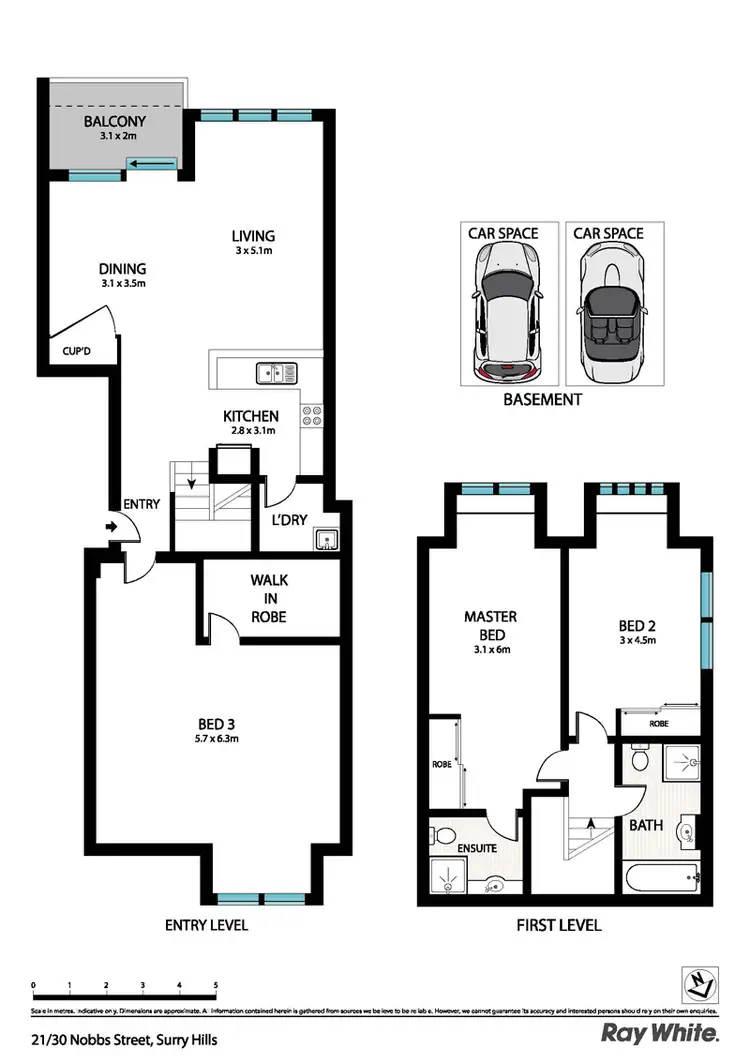 Floorplan of Homely apartment listing, 21/30 Nobbs St, Surry Hills NSW
