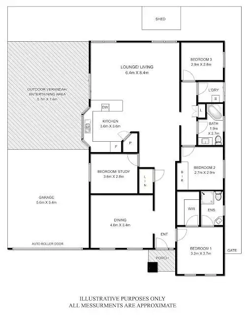 Floorplan of Homely house listing, 11 Harold St, Seaton SA