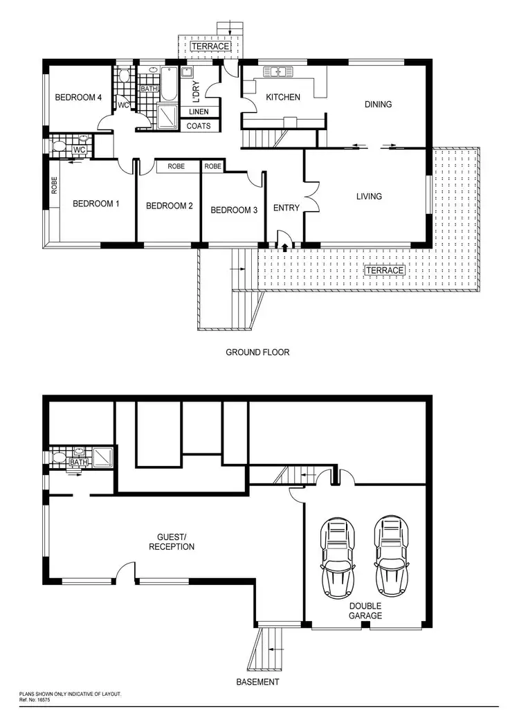 Floorplan of Homely house listing, 12 Linger Pl, Melba ACT