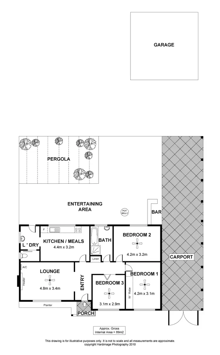Floorplan of Homely house listing, 375 Railway Tce, Osborne SA