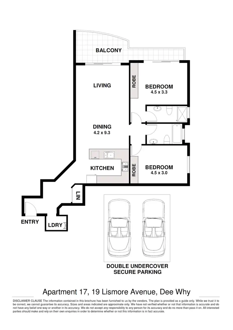 Floorplan of Homely unit listing, 17/19-21 Lismore Ave, Dee Why NSW
