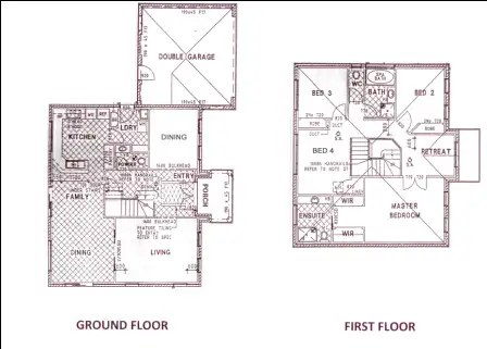 Floorplan of Homely house listing, 1 Mock St, Forest Hill VIC