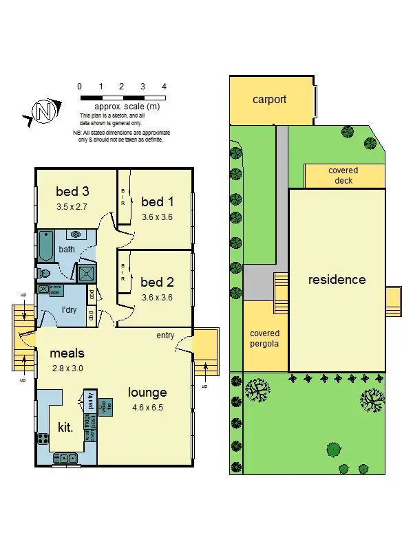 Floorplan of Homely unit listing, 15 RODLEIGH St, Croydon VIC