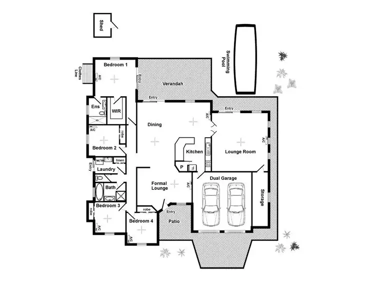 Floorplan of Homely house listing, 51 Kakadu Pde, Gunn NT