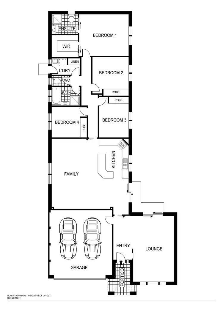 Floorplan of Homely house listing, 11 Anchorage St, Harrison ACT