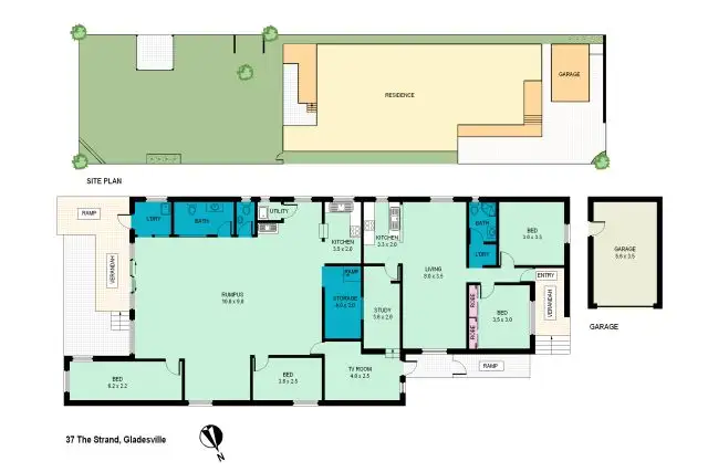 Floorplan of Homely house listing, 37 The Stra, Gladesville NSW