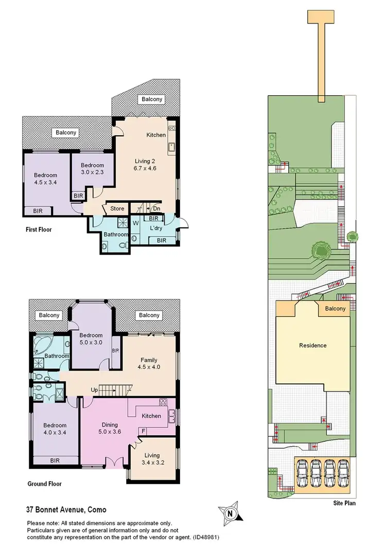 Floorplan of Homely house listing, 37 Bonnet Ave, Como NSW