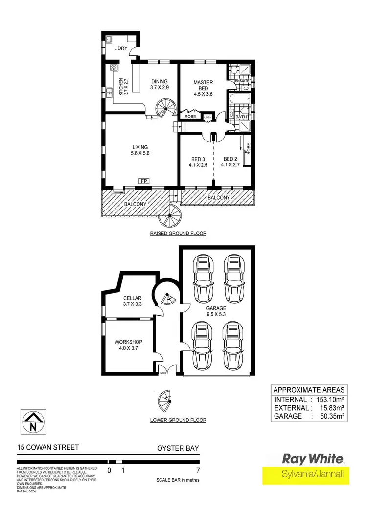 Floorplan of Homely house listing, 15 Cowan St, Oyster Bay NSW