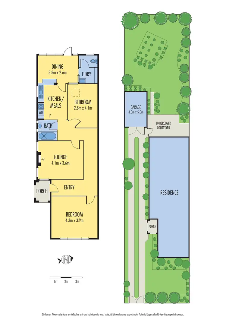 Floorplan of Homely house listing, 3 Lees St, Northcote VIC
