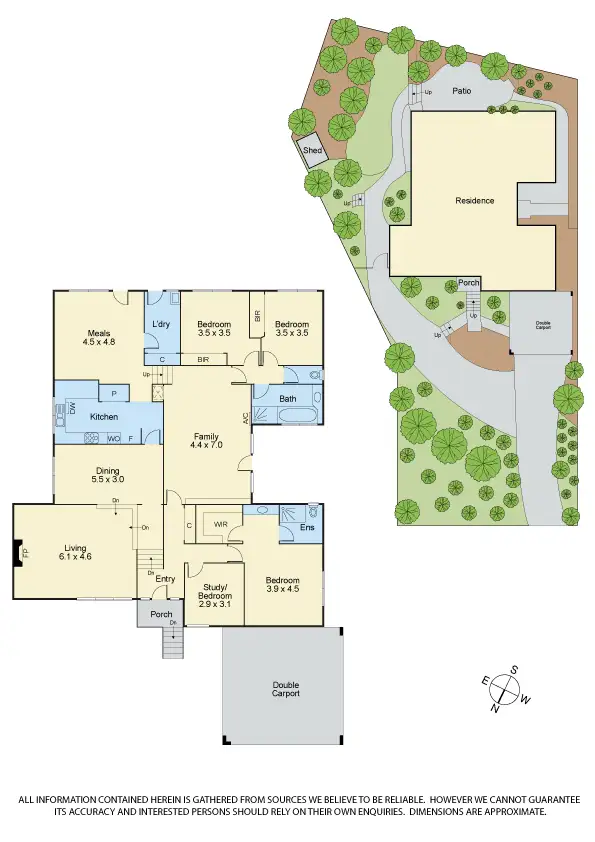 Floorplan of Homely house listing, 3 Clontarf Cres, Templestowe VIC