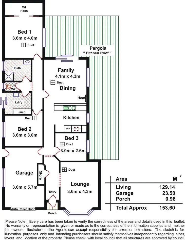 Floorplan of Homely house listing, 53 Chamberlain Dr, Christie Downs SA