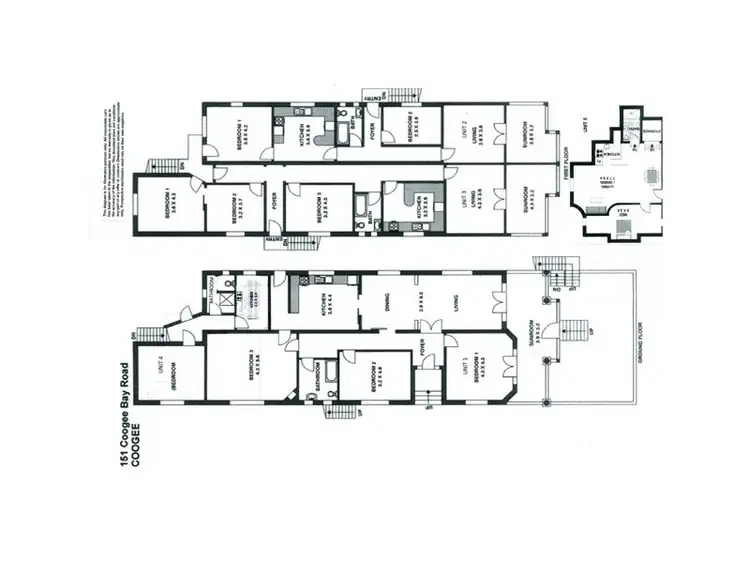 Floorplan of Homely other listing, 151 Coogee Bay Rd, Coogee NSW