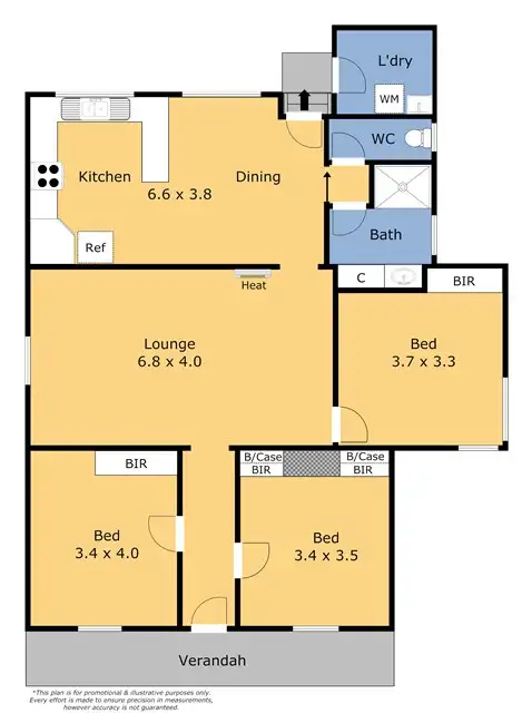 Floorplan of Homely house listing, 27 Russell St, Newtown VIC