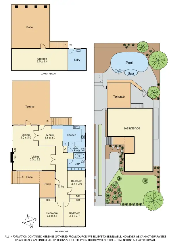 Floorplan of Homely house listing, 46 Whittens Lane, Doncaster VIC