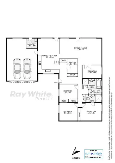 Floorplan of Homely house listing, 5 Hely Ct, Werrington County NSW