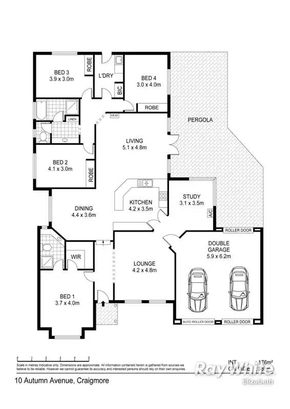 Floorplan of Homely house listing, 10 Autumn Ave, Craigmore SA
