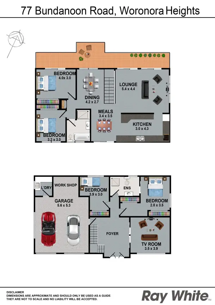 Floorplan of Homely house listing, 77 Bundanoon Rd, Woronora Heights NSW