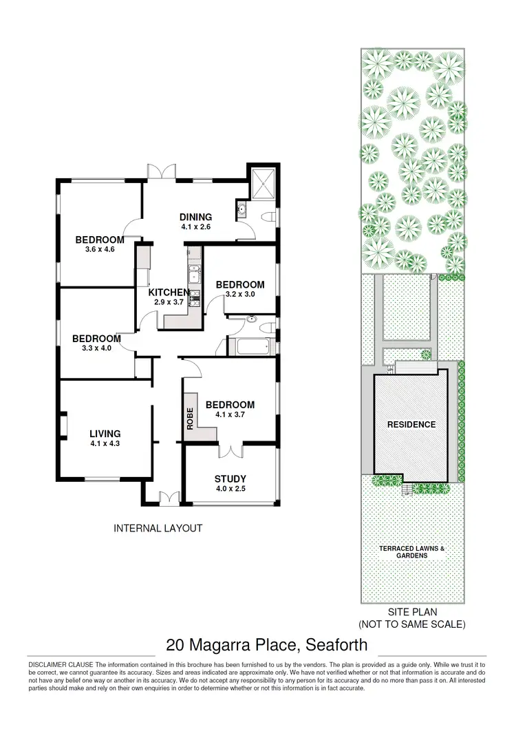 Floorplan of Homely house listing, 20 Magarra Pl, Seaforth NSW