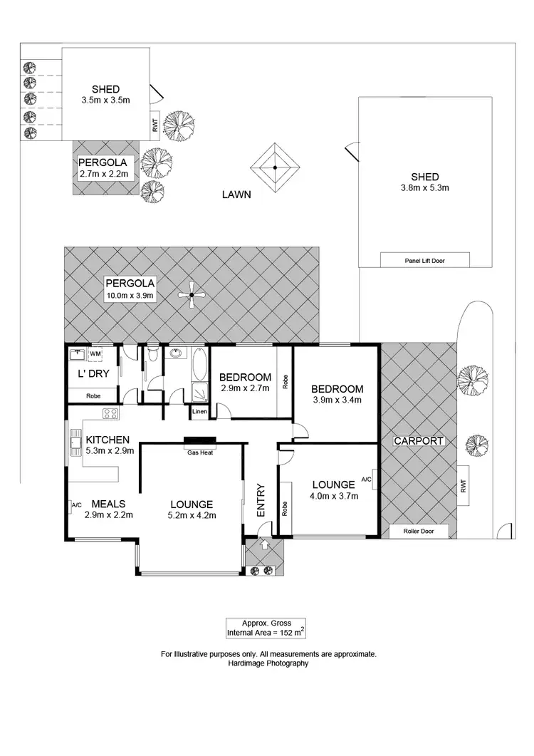 Floorplan of Homely house listing, 42 Oscar St, Brooklyn Park SA