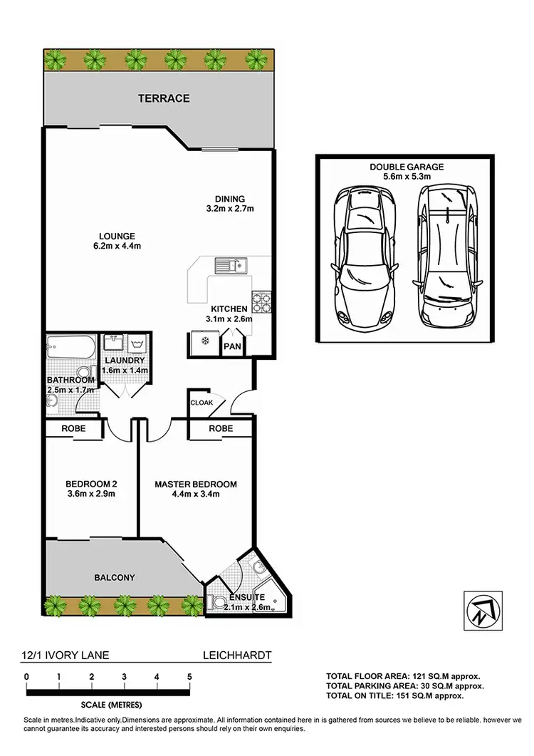 Floorplan of Homely unit listing, 12/1 Ivory Lane, Leichhardt NSW