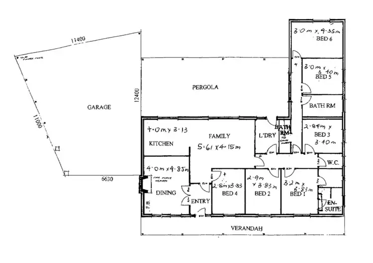 Floorplan of Homely house listing, 12 Kyre St, Aberfoyle Park SA