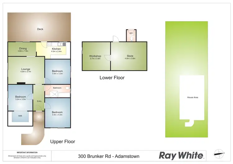 Floorplan of Homely house listing, 300 Brunker Rd, Adamstown NSW