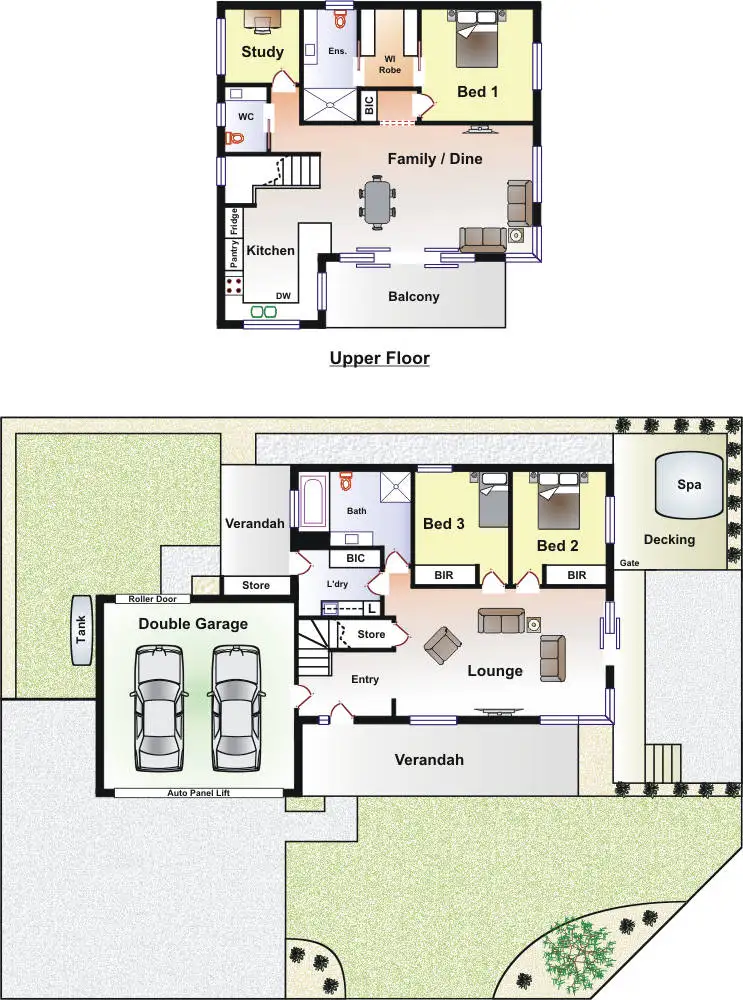 Floorplan of Homely house listing, 67 Warrain Ave, Rosebud VIC