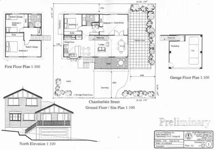 Floorplan of Homely house listing, 3 Chamberlain St, Tarragindi QLD